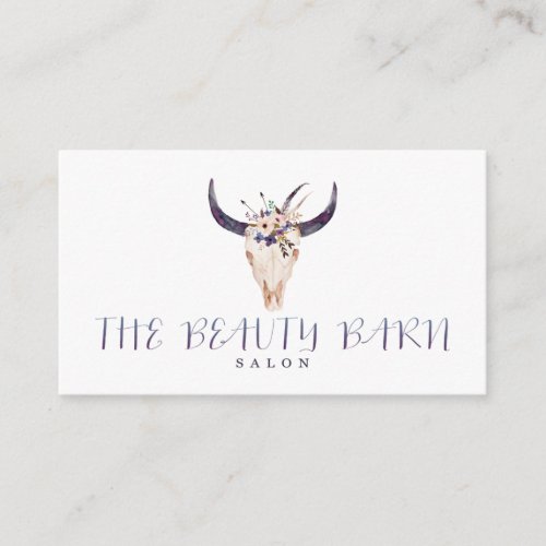 The Beauty Barn Custom Business Cards