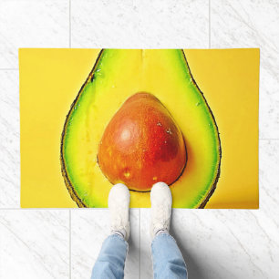 The Beauty of a Healthy Avocado Design Doormat