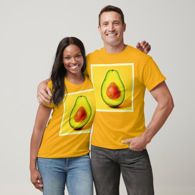 The Beauty of a Healthy Avocado Design T-Shirt (Unisex)