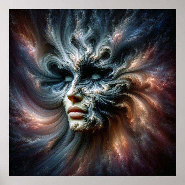 The Beauty of a Thoughtful Mind Poster (Front)