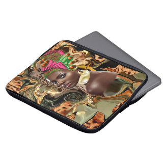 The Beauty Of An African Jungle Flower Laptop Sleeve