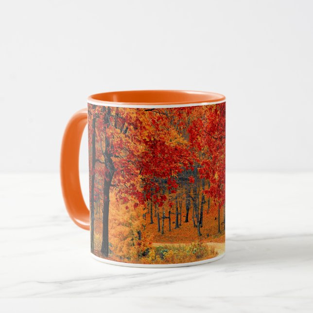 The Beauty of Autumn Mug (Front Left)