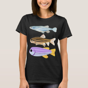 The Beauty Of Colorful Zebrafish T-Shirt