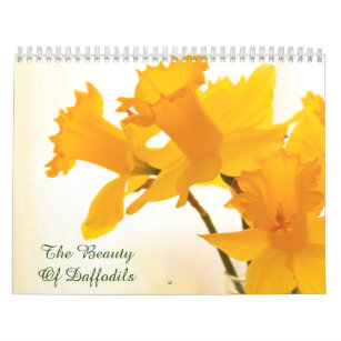 The Beauty Of Daffodils  Calendar