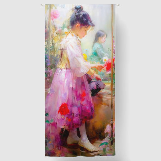 The Beauty of Flowers Blackout Curtains