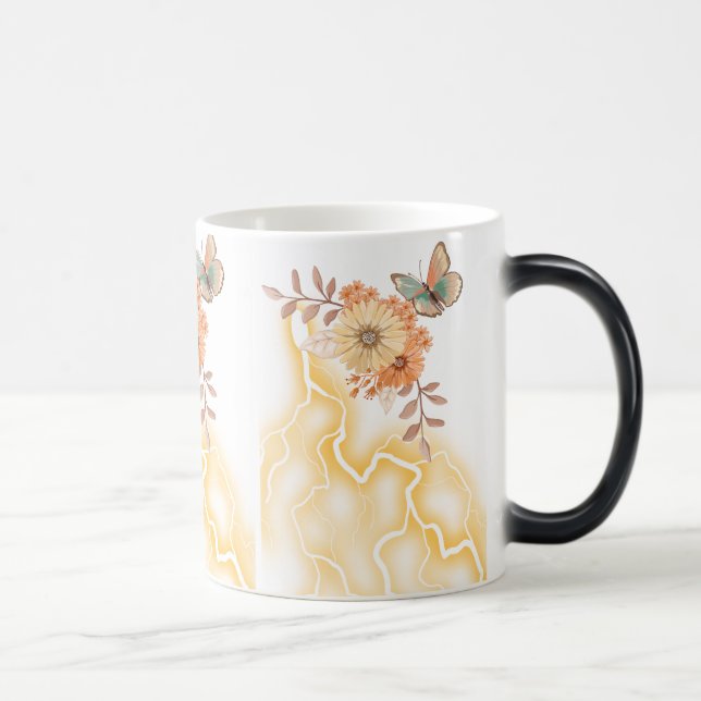 The beauty of flowers color morph mug  (Right)