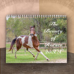 The Beauty Of Horses Calendar at Zazzle