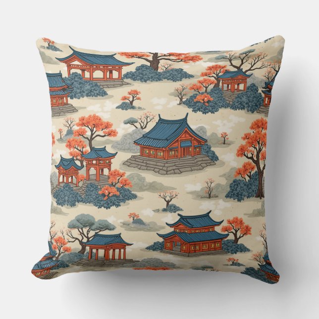 The beauty of Korea's palaces Pillows & poufs (Front)