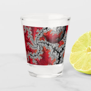 The Beauty of Mandelbrots Shot Glass