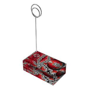 The Beauty of Mandelbrots Table Card Holder