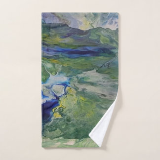 The beauty of nature hand towel 