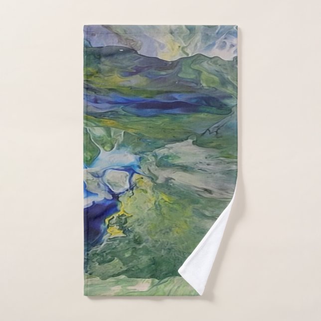 The beauty of nature hand towel  (Hand Towel)