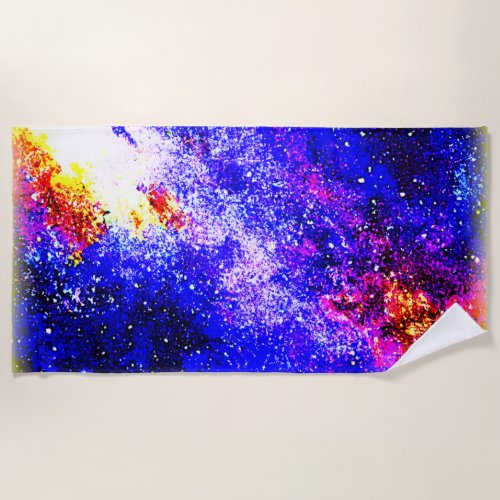 The Beauty of Nebulas and Galaxies Buy Now Beach Towel