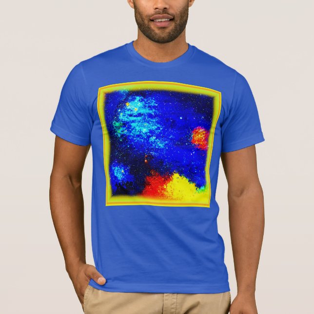 The Beauty of Nebulas and Galaxies. Buy Now T-Shirt (Front)
