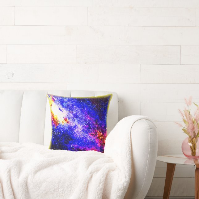 The Beauty of Nebulas and Galaxies. Buy Now Throw Pillow (Couch)
