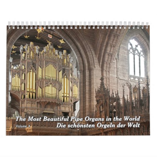 The Beauty of Pipe Organs  An Organ Calendar