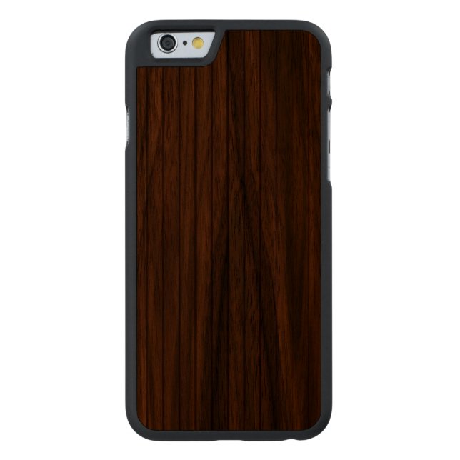 The Beauty Of Real Wood iPhone 6 Bumper Case (Back)