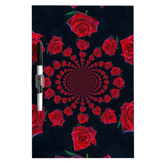 The Beauty of Roses: Floral Fantasy  Dry-Erase Board (Front)