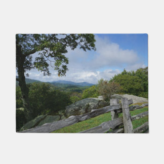 The Beauty of the Blue Ridge Mountains Doormat