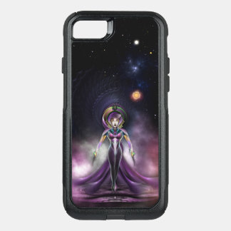 The Beauty Of Trilia Fractal Art Portrait OtterBox Commuter iPhone SE/8/7 Case