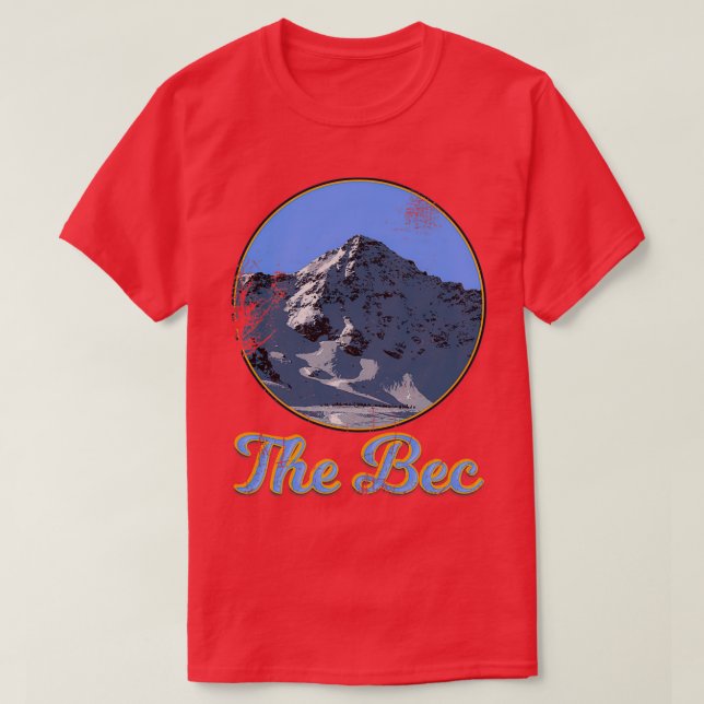 The Bec des Rosses T-Shirt (Design Front)