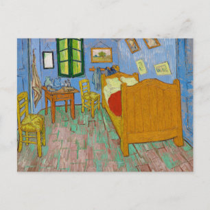 The Bedroom (1889) by Vincent Van Gogh Classic Art Postcard