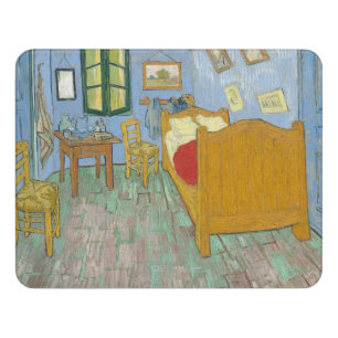 The Bedroom by Van Gogh Door Sign