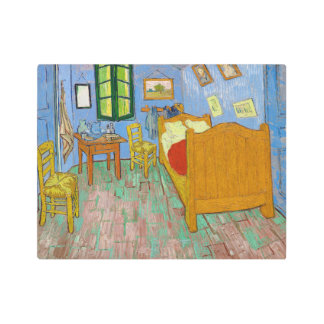 The Bedroom by Van Gogh Metal Print