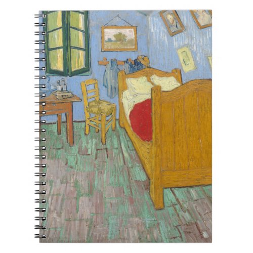The Bedroom by Vincent Van Gogh Notebook