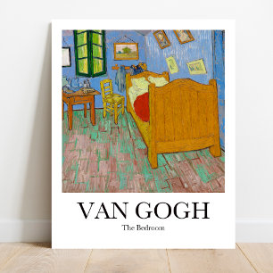 The Bedroom by Vincent van Gogh Poster
