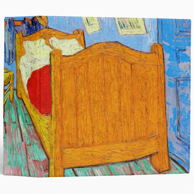 The Bedroom, Van Gogh 3 Ring Binder (Front/Spine)