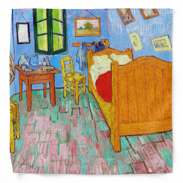 The Bedroom, Van Gogh Bandana (Front)
