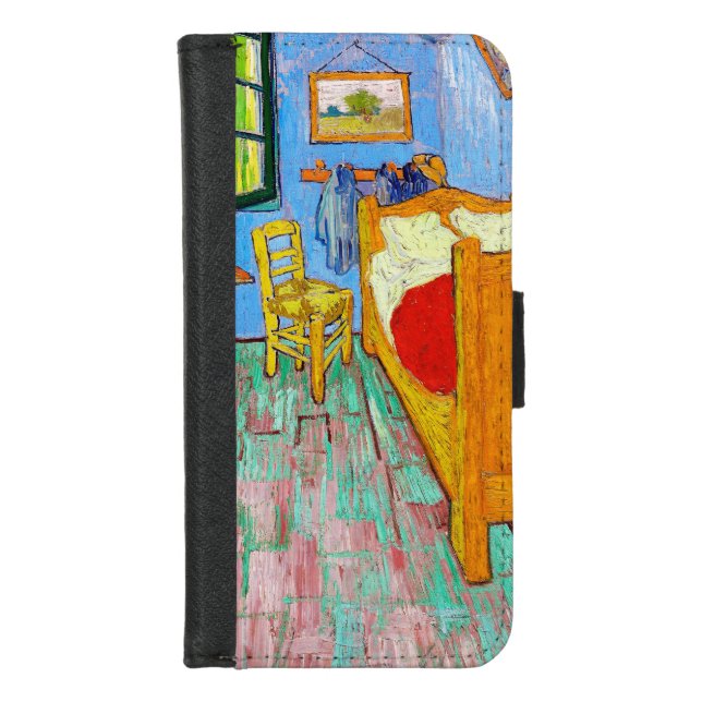 The Bedroom, Van Gogh iPhone Wallet Case (Front)