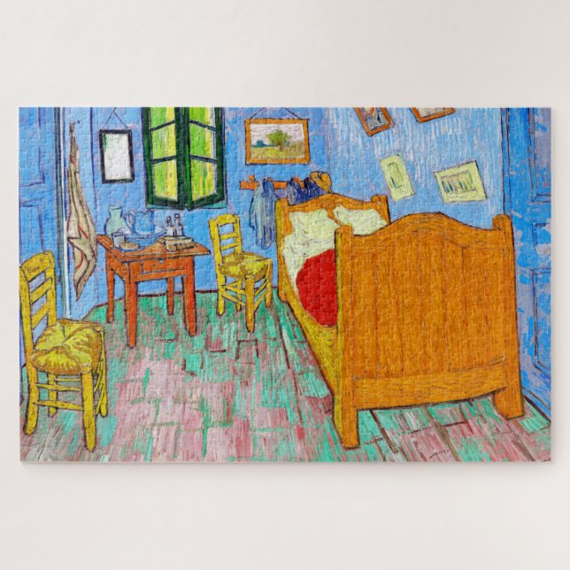 The Bedroom, Van Gogh Jigsaw Puzzle (Horizontal)