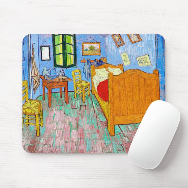 The Bedroom, Van Gogh Mouse Pad (With Mouse)