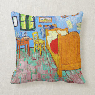 The Bedroom, Van Gogh Throw Pillow