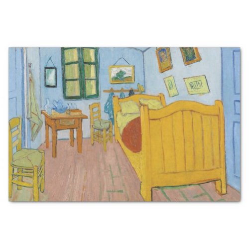 The Bedroom Vincent van Gogh post_impressionist Tissue Paper
