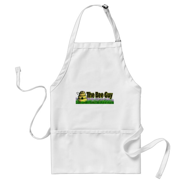 the bee guy adult apron (Front)