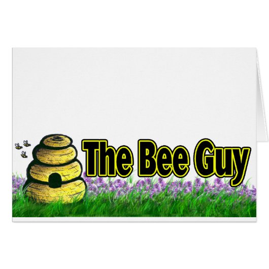 the bee guy cards (Front Horizontal)