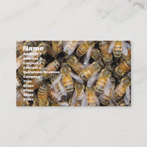 Customizable The Bee Hive Business Cards