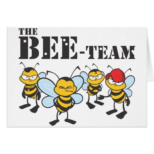 The Bee Team Cards (Front Horizontal)