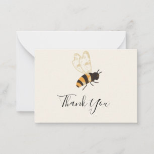 The Bee Thank You Card