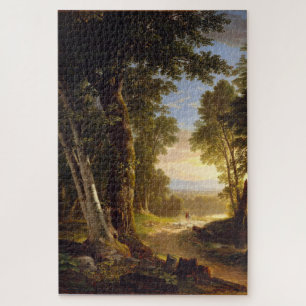 The Beeches - Asher Brown Durand - Fine Art Jigsaw Puzzle