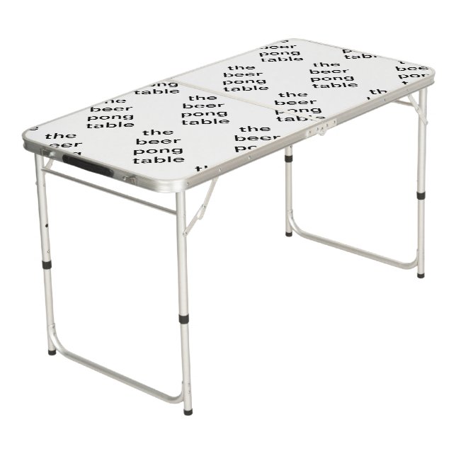 the beeer pong table (Angled)