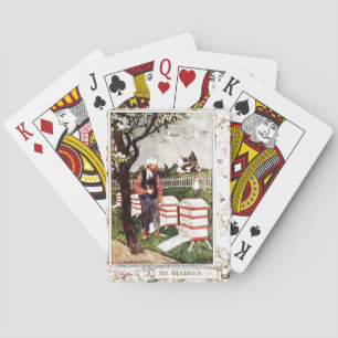 "The Beehive and Keeper" Poker Cards