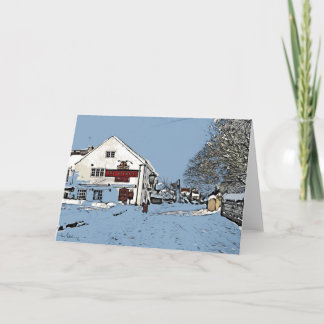 The Beehive Pub, Harthill with Woodall. Card