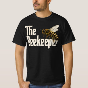 The Beekeeper   Bee Keeper Keeping Apiary Cool Fun T-Shirt
