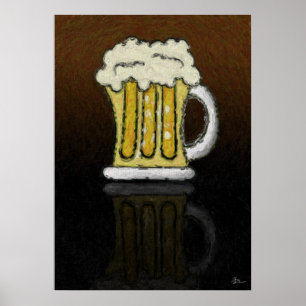 The Beer Painting Print