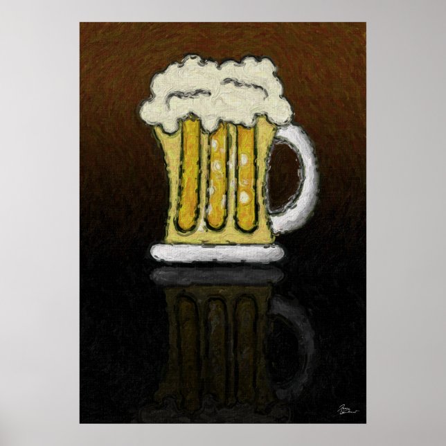 The Beer Painting Print (Front)