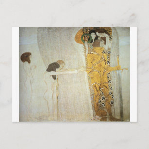 The Beethoven Frieze: The Longing for Happiness Postcard